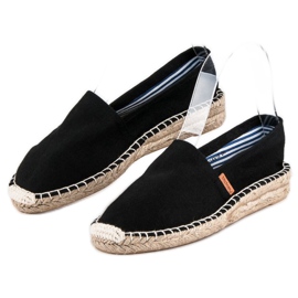 McKey Espadrile negre confortabile negru 2 McKey Espadrile negre confortabile negru 2