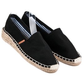 McKey Espadrile negre confortabile negru 1 McKey Espadrile negre confortabile negru 1