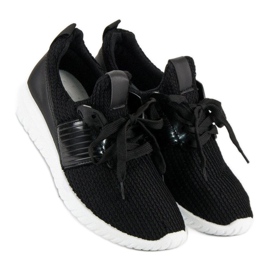 Pantofi sport din material textil negru 1 Pantofi sport din material textil negru 1