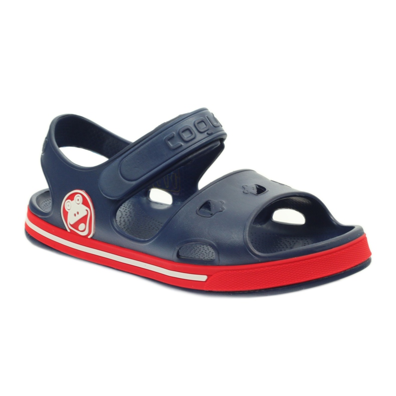 Sandale de apă Żabka COQUI Bleumarin roșu albastru marin 1