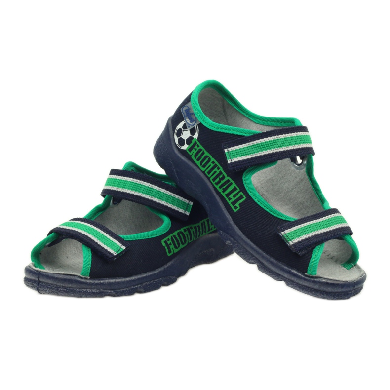 Sandale băieți Befado 969x078 bleumarin verde albastru marin 3