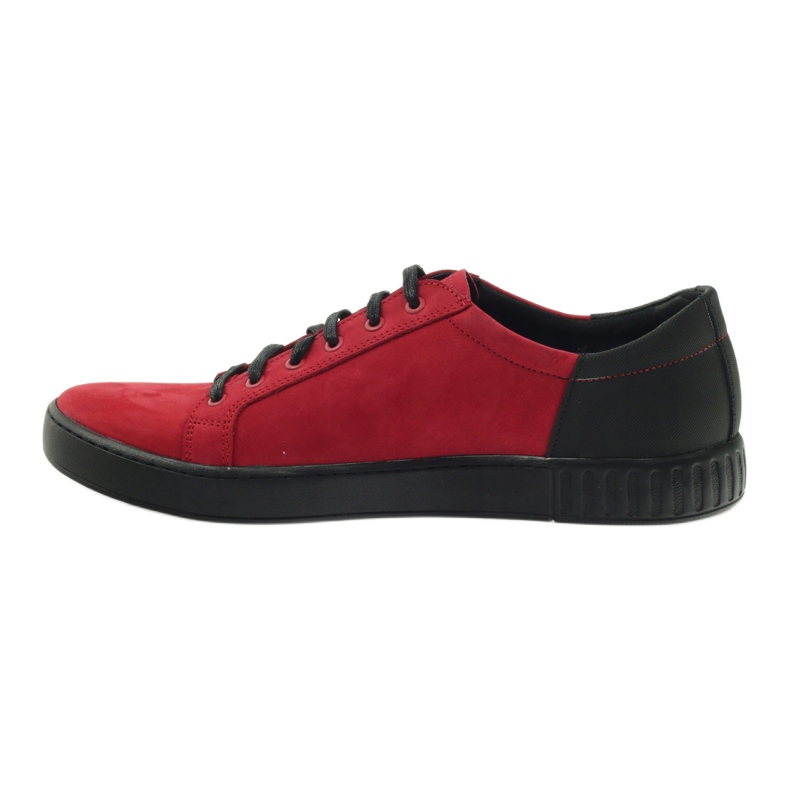 Pantofi sport Badura 3356 rosii negru roșu 2