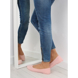 Balerini de damă roz moale JX51 Pink 2