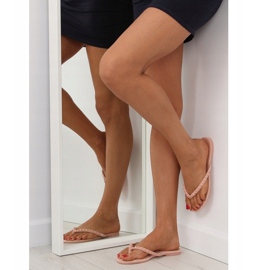 Flip-flops cu crampoane piramidale DD26 Pink roz 1 Flip-flops cu crampoane piramidale DD26 Pink roz 1