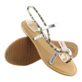 Sandale argint argint 5130 gri 4