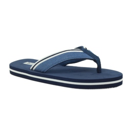 American Club Flip-flops de spumă pentru femei americane albastru marin 1