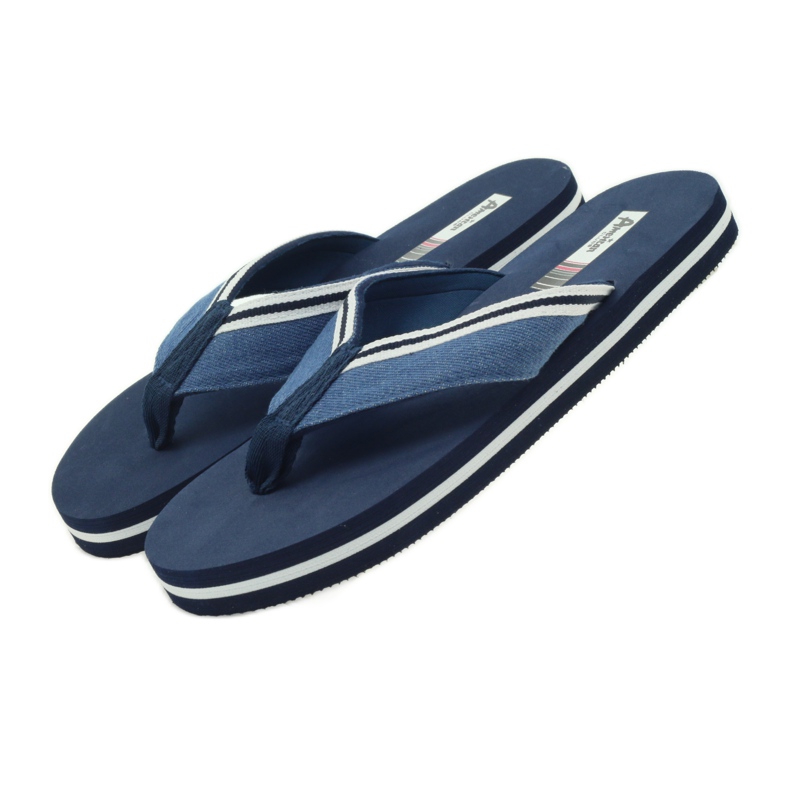 American Club Flip-flops de spumă pentru femei americane albastru marin 4