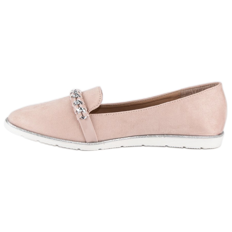 Super Me Lordii din piele intoarsa bej 1