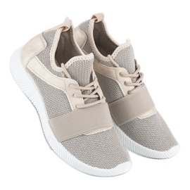 Pantofi slip-on bej 3
