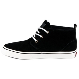 Andy Z Pantofi din piele intoarsa pentru glezna negru 1