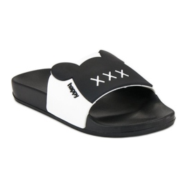 Vices Papuci de casă la modă negru 1