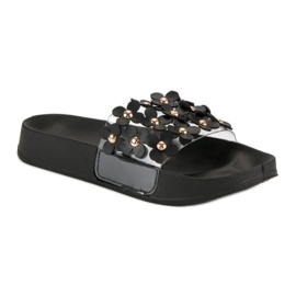 Vices Papuci eleganti pentru femei negru 1