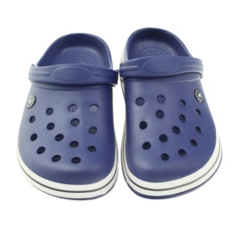 American Club Saboți Crocs papuci sandale bleumarin albastru marin 3 American Club Saboți Crocs papuci sandale bleumarin albastru marin 3