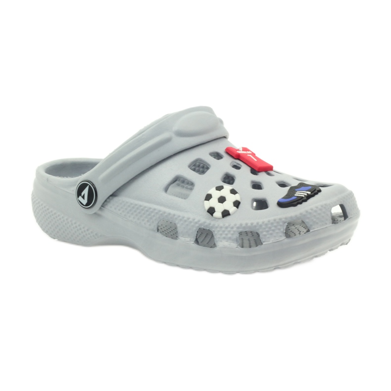 American Club Papuci înfundați Ronaldo gri american 1 American Club Papuci înfundați Ronaldo gri american 1