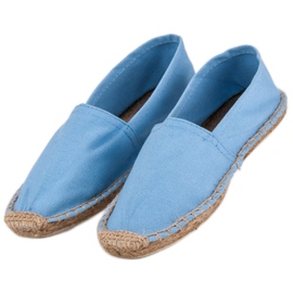 Espadrile albastre albastru 4