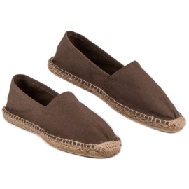 Espadrile maro multicolor 2