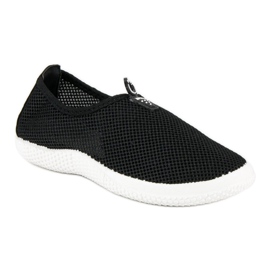 Pantofi sport de alunecare negru 1