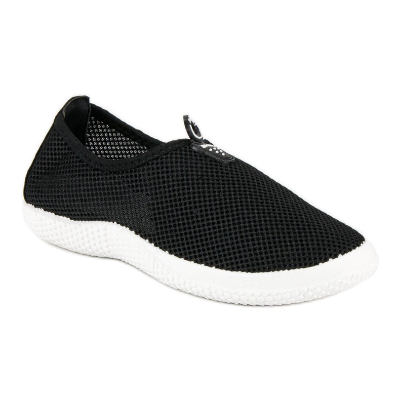 Pantofi sport de alunecare negru 1