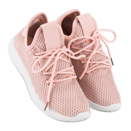 Pantofi sport pudrați roz 1 Pantofi sport pudrați roz 1