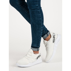 Pantofi sport la modă alb negru 2