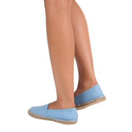 Espadrile albastre deschis albastru 4
