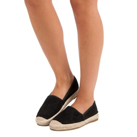 Bestelle Espadrile negre ajurate negru 1 Bestelle Espadrile negre ajurate negru 1