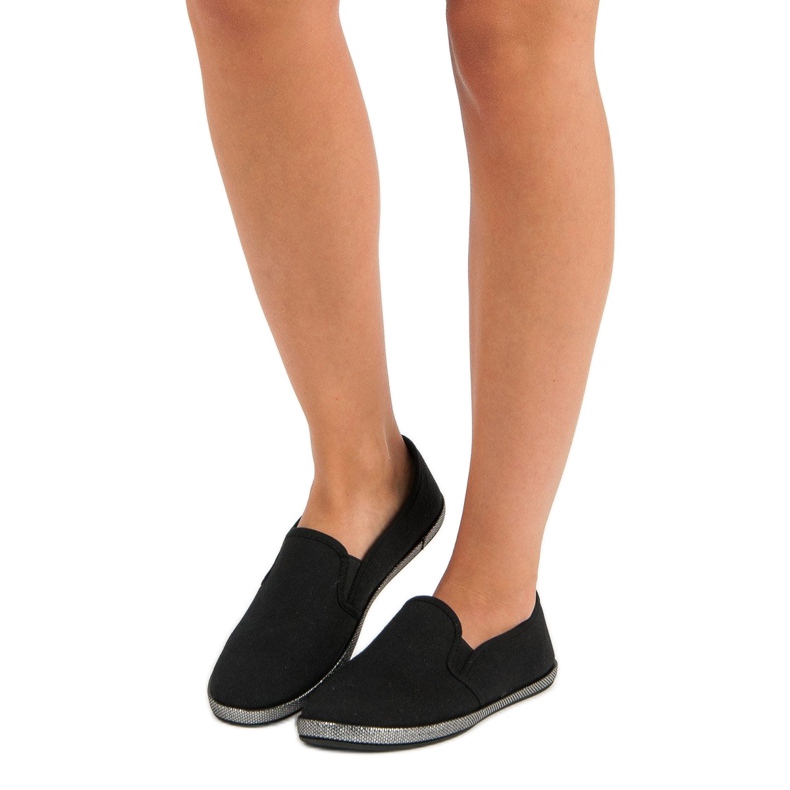 Espadrile negre mckeylor negru 1
