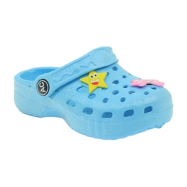 American Club Papuci de croșetat albastru american 1