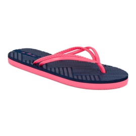 Ax Boxing Flip-flops din cauciuc albastru roz 2