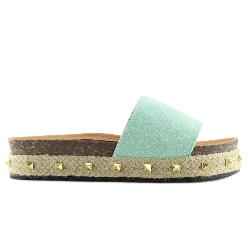 Espadrile menta LS51 LT.VERDE 1