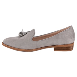 SDS Lordi de piele intoarsa la moda gri 1