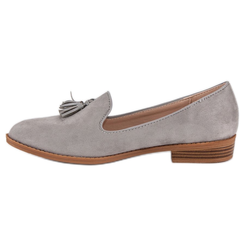 SDS Lordi de piele intoarsa la moda gri 1