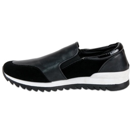 Pantofi sport slip-on Vinceza negru 1