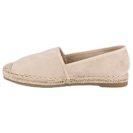 Sweet Shoes Espadrile din piele intoarsa bej 1 Sweet Shoes Espadrile din piele intoarsa bej 1