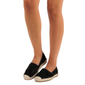 Sweet Shoes Espadrile din piele intoarsa neagra negru 1 Sweet Shoes Espadrile din piele intoarsa neagra negru 1