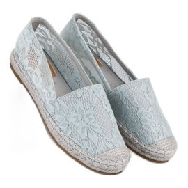 Seastar Espadrile din dantelă gri 2 Seastar Espadrile din dantelă gri 2