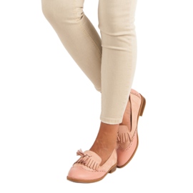 SDS Mocasini Rozi Cu Franjuri 2 SDS Mocasini Rozi Cu Franjuri 2