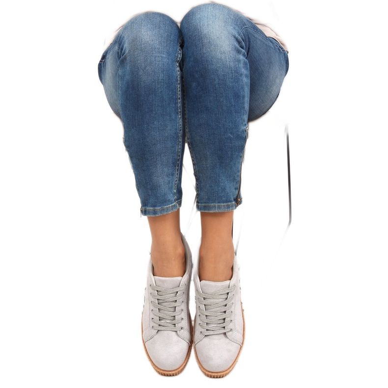 Creepers pe talpa de cauciuc K-95 LT gri 2