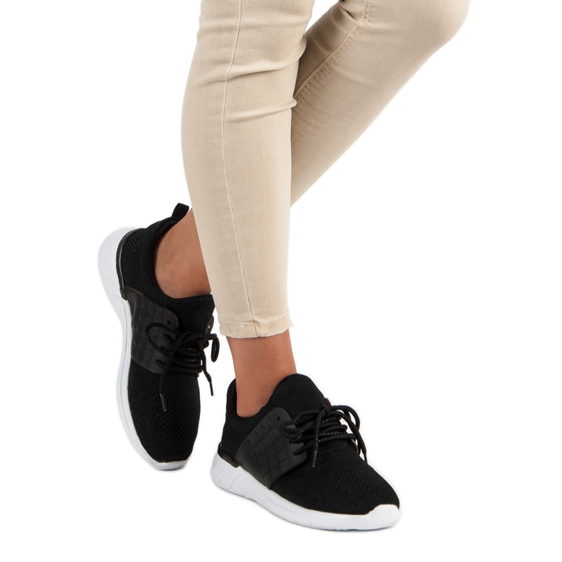 Pantofi sport usori negru 1