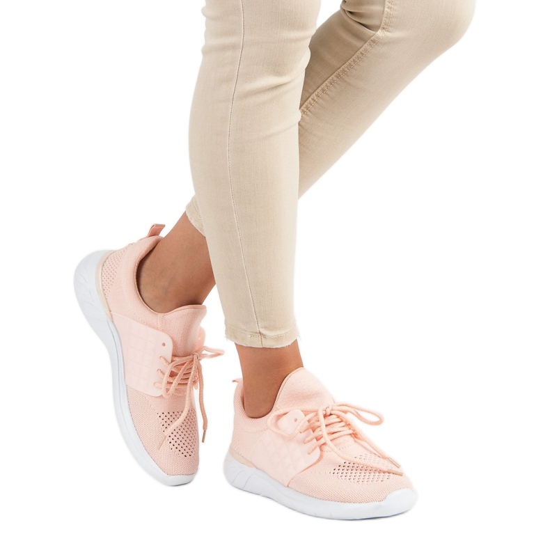 Pantofi sport usori roz 1