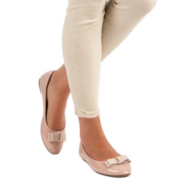 Balerini lacuiti cu fundita roz 1