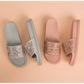 Flip-flops de sex feminin gri 2