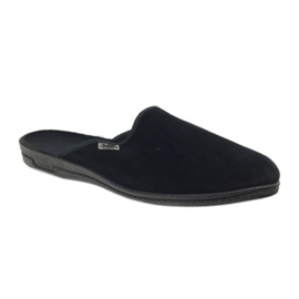 Befado Papuci de catifea negru 715M009 1 Befado Papuci de catifea negru 715M009 1