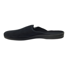Befado Papuci de catifea negru 715M009 2 Befado Papuci de catifea negru 715M009 2