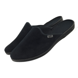 Befado Papuci de catifea negru 715M009 3 Befado Papuci de catifea negru 715M009 3