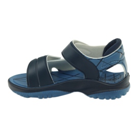 Sandale albastre Pantofi copii Rider velcro albastru marin albastru 2