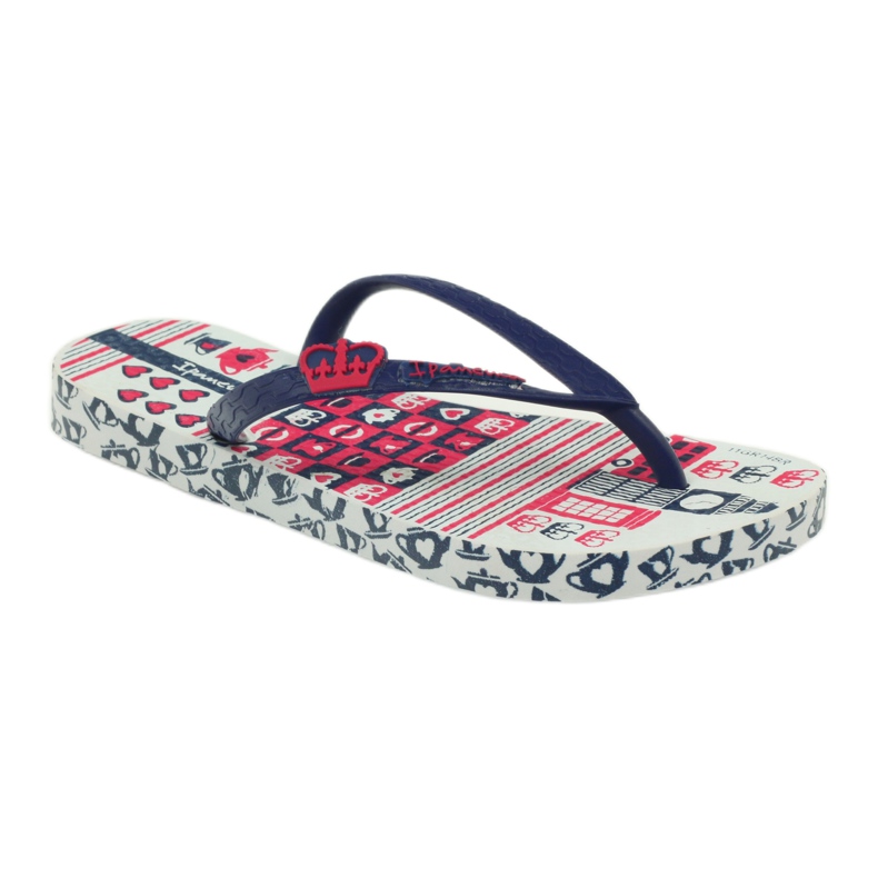 Navy Blue Flip -Flops cu modele de apă Ipanema 81640 Navy Blue albastru 1