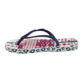 Navy Blue Flip -Flops cu modele de apă Ipanema 81640 Navy Blue albastru 2