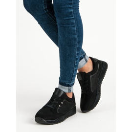 Mckeylor Pantofi sport cu legat negru 2 Mckeylor Pantofi sport cu legat negru 2