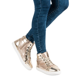 Adidași lăcuți deasupra gleznei galben 2 Adidași lăcuți deasupra gleznei galben 2